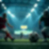 Visual representation of sports betting dynamics