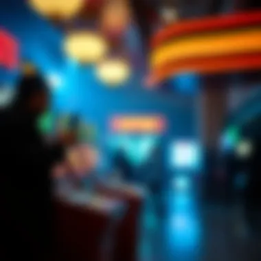 Artistic depiction of the allure and risks associated with lotteries