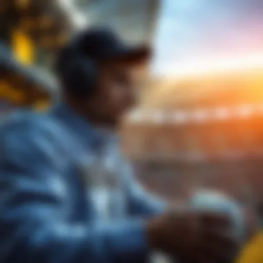 Graphical representation of sports betting trends