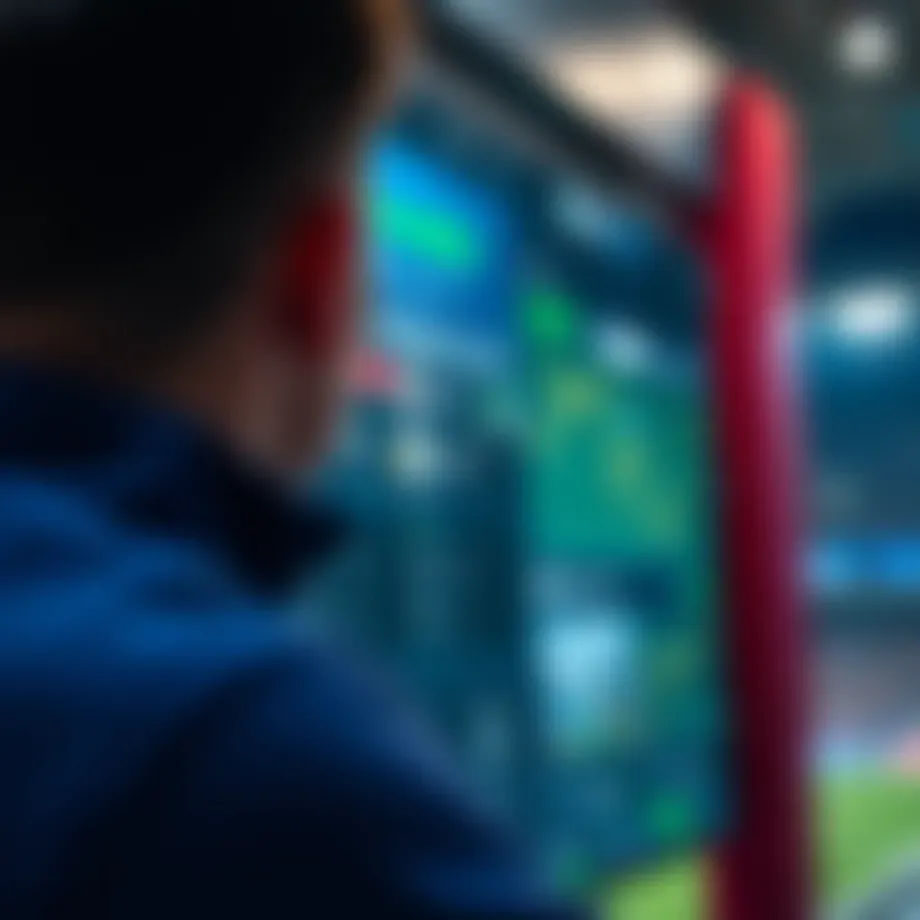 Dynamic betting platform interface