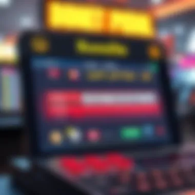 Lotteries Results User Interface User interface displaying lottery results