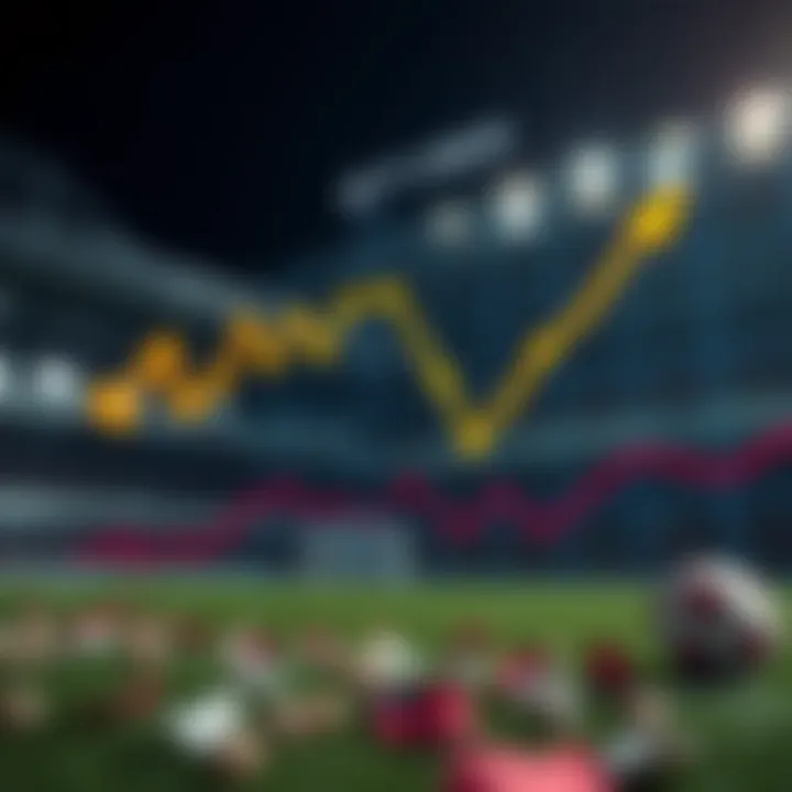 Graph showing betting odds optimization