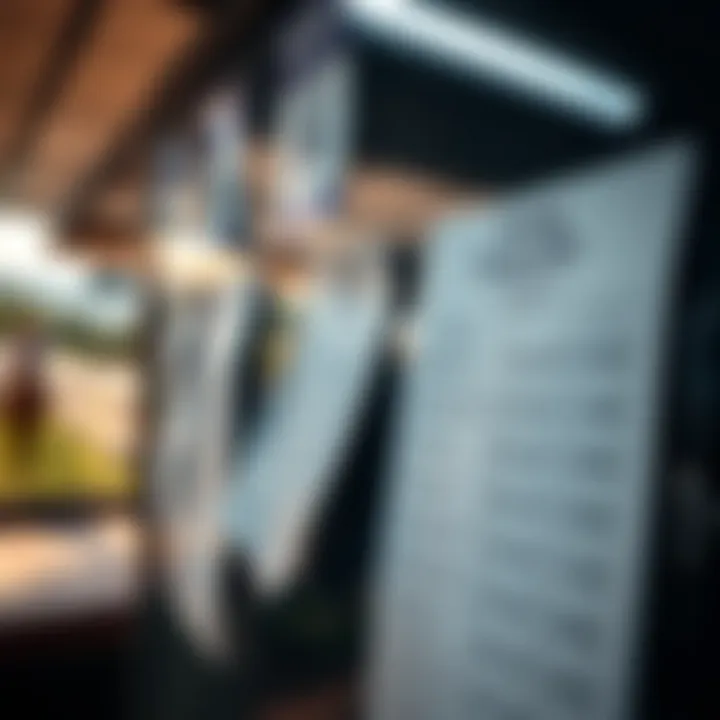 Betting Slips and Odds A close-up of betting slips and odds displayed at a horse racing venue.