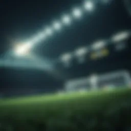 Visual representation of statistical analysis in sports betting