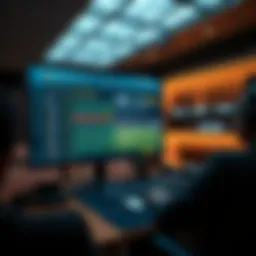 Intricate design of a boutique betting site interface