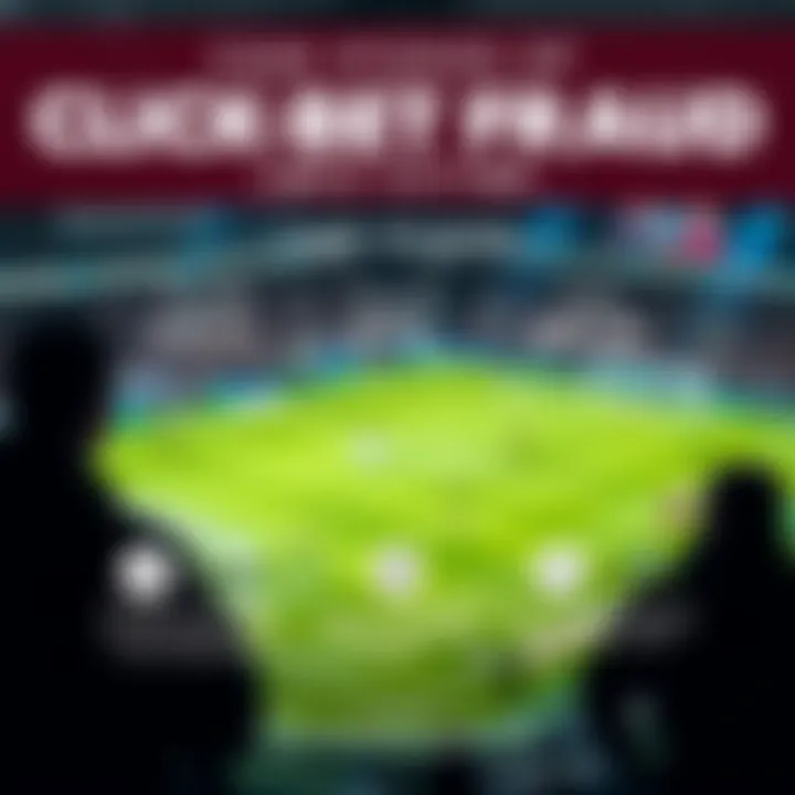 Infographic showing case studies of click bet fraud incidents