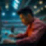 Conceptual representation of online betting risks