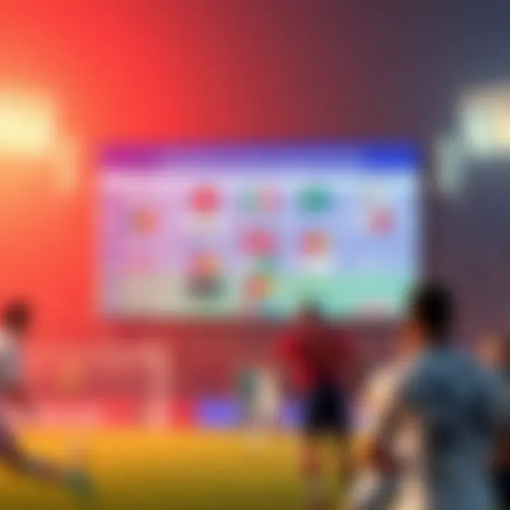 An insightful comparison chart of domestic and international sports streaming services