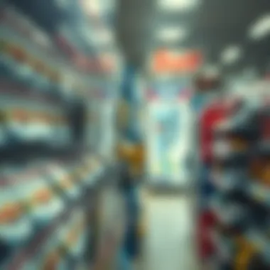 Convenience store lottery tickets displayed prominently