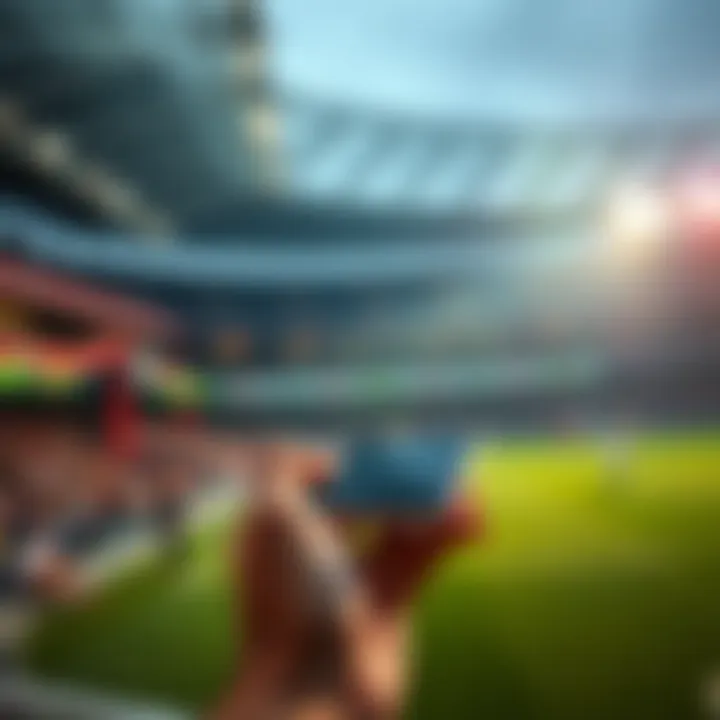 Infographic on efficient betting strategies through apps