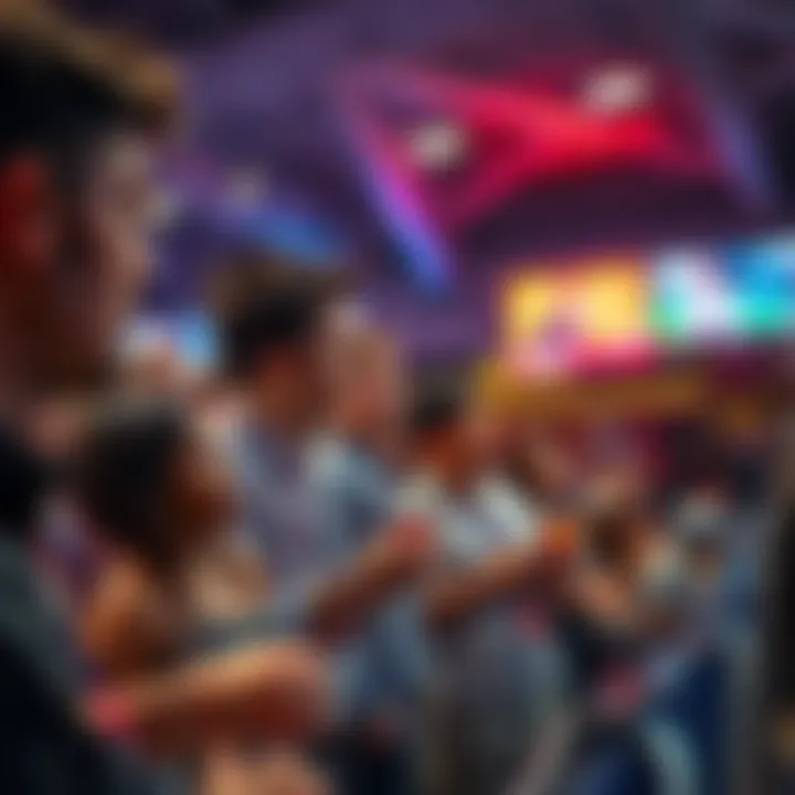 Diverse participants enjoying an interactive experience