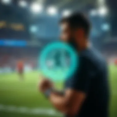 Futuristic trends in sports logo design illustrated through creative graphics