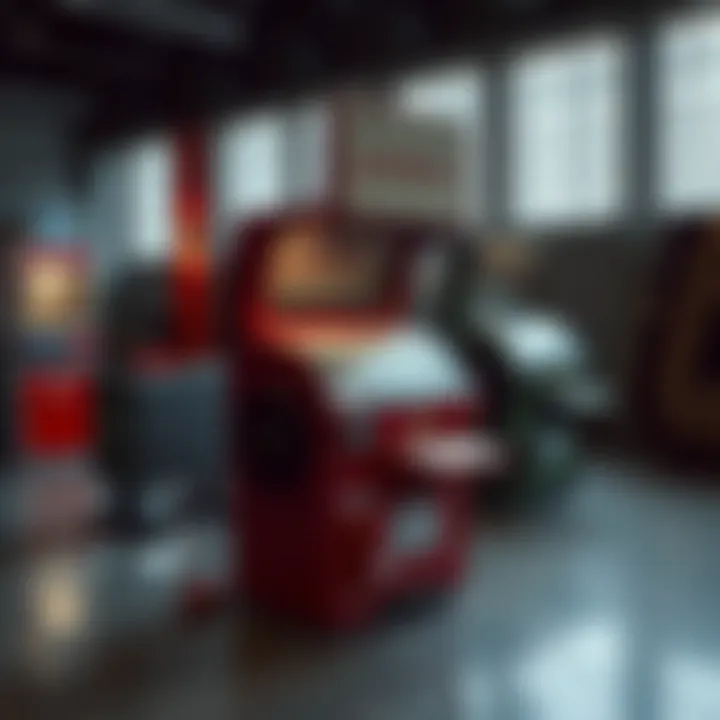 Historical evolution of lottery drawing machines