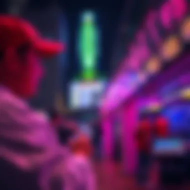 Illustration depicting the evolution of sports betting in Korea