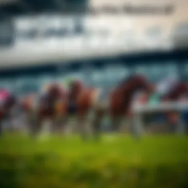 Diagram illustrating the basic rules of horse racing