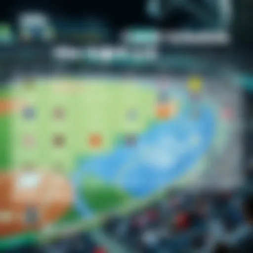 KBO schedule overview with team logos