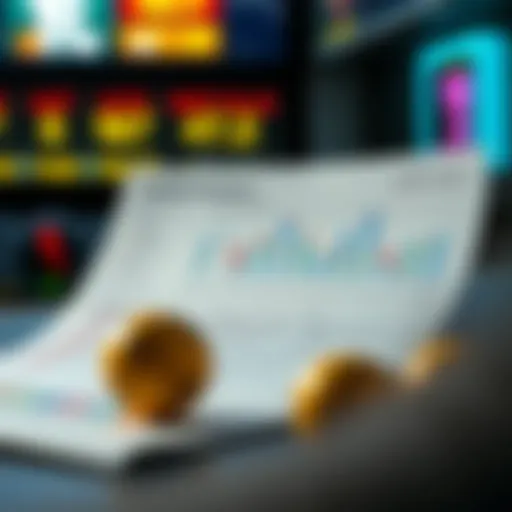 Analysis of lottery numbers with charts