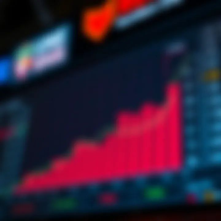 Graph showing trends and patterns in winning lottery numbers
