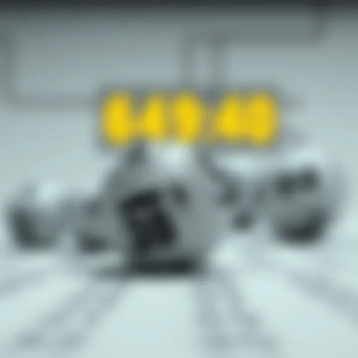 Visual representation of lottery number patterns