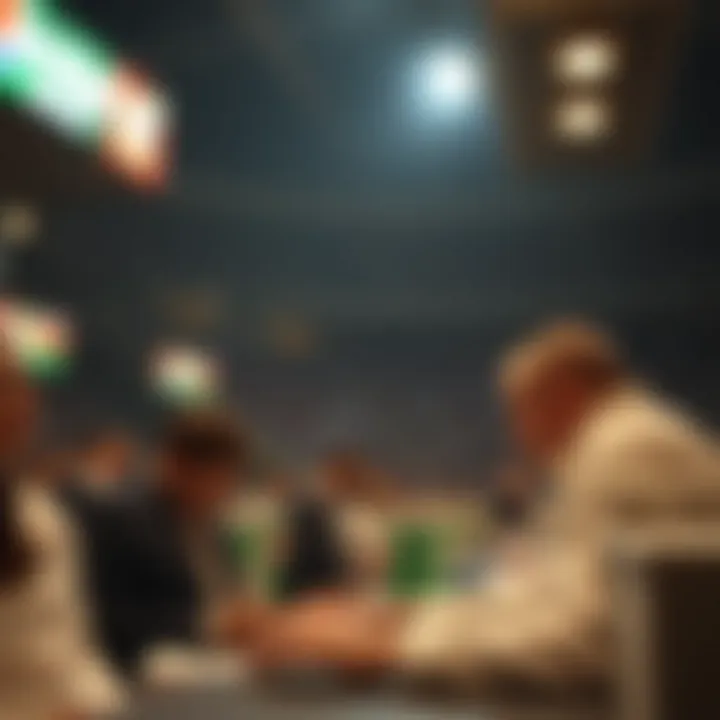 Correlation between voting patterns and lottery outcomes