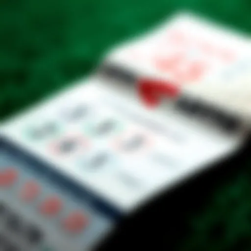 A detailed view of a Lotto 6/45 ticket showcasing the numbers