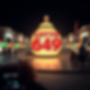 Visual representation of the historical evolution of Lotto 649