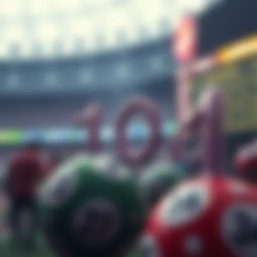 Visual representation of lotto number trends