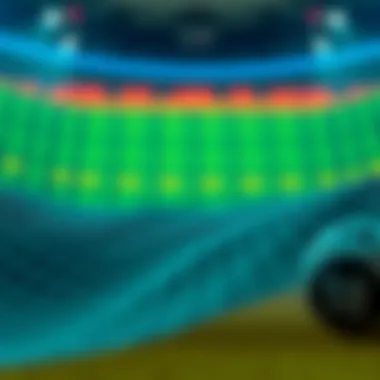 Visual representation of lottery data patterns