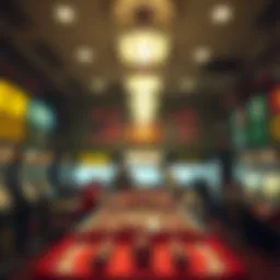 A historical timeline showcasing the evolution of lotteries