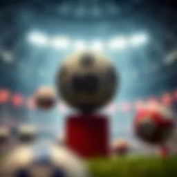 Visual representation of lotto history with key milestones