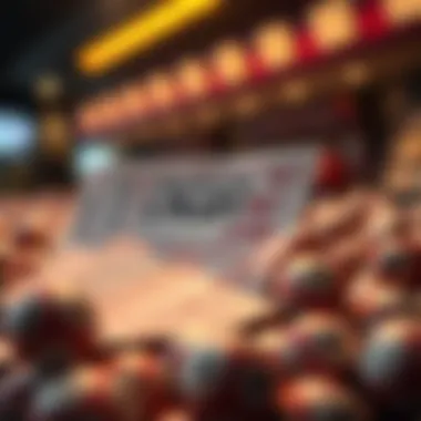 Illustration of lottery ticket with strategic insights