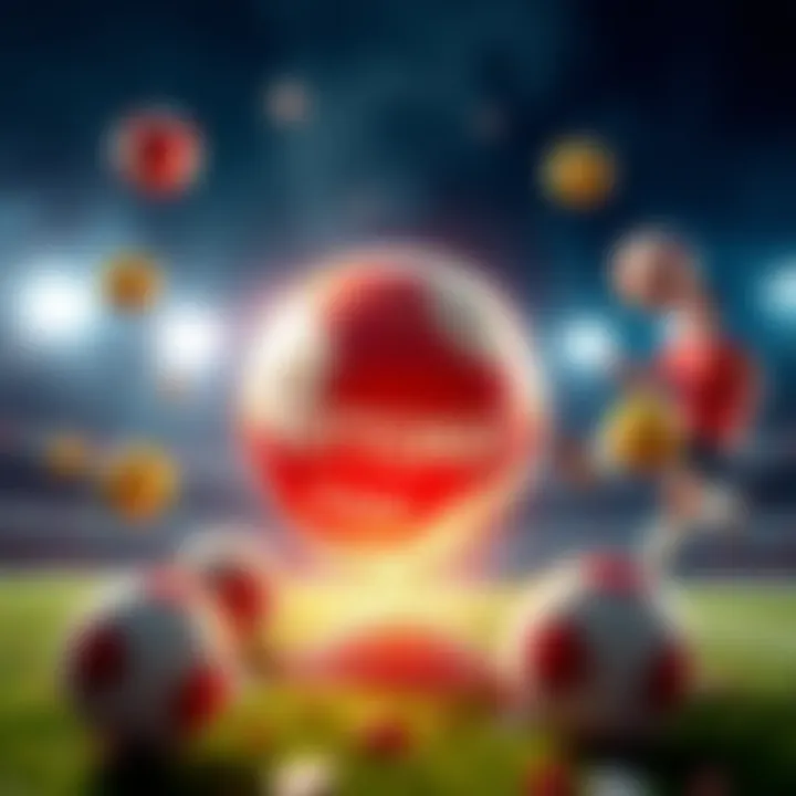 Illustration of Lotto Max concept with strategic elements