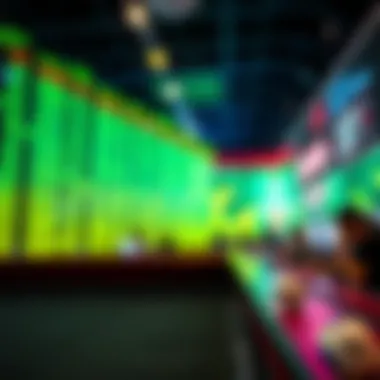 Visual representation of past lottery data