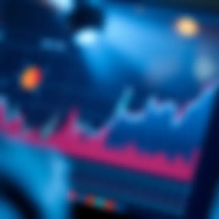 An analytical graph depicting statistical outcomes of lottery results.