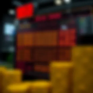 Statistical chart illustrating patterns in winning numbers