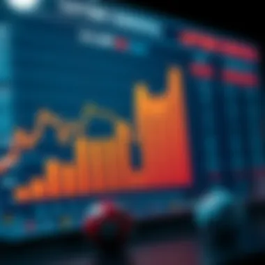 Graph showcasing lottery statistics