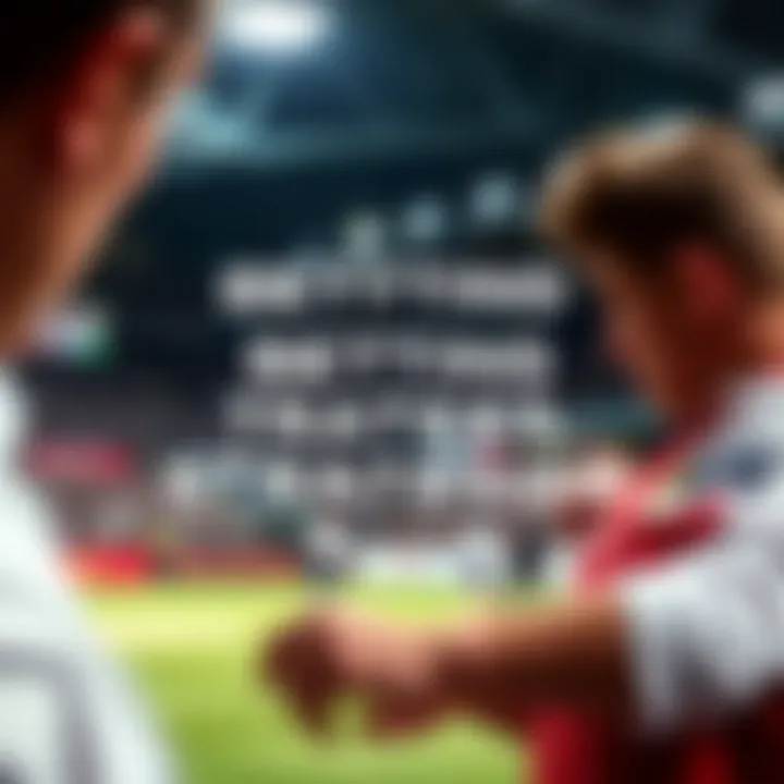 Visual representation of betting strategies