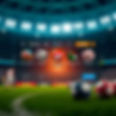 A digital interface showcasing LottoPay features