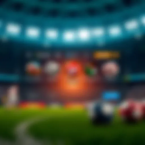 A digital interface showcasing LottoPay features