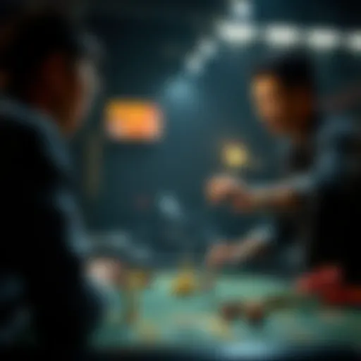 Concept of n사다리 game mechanics