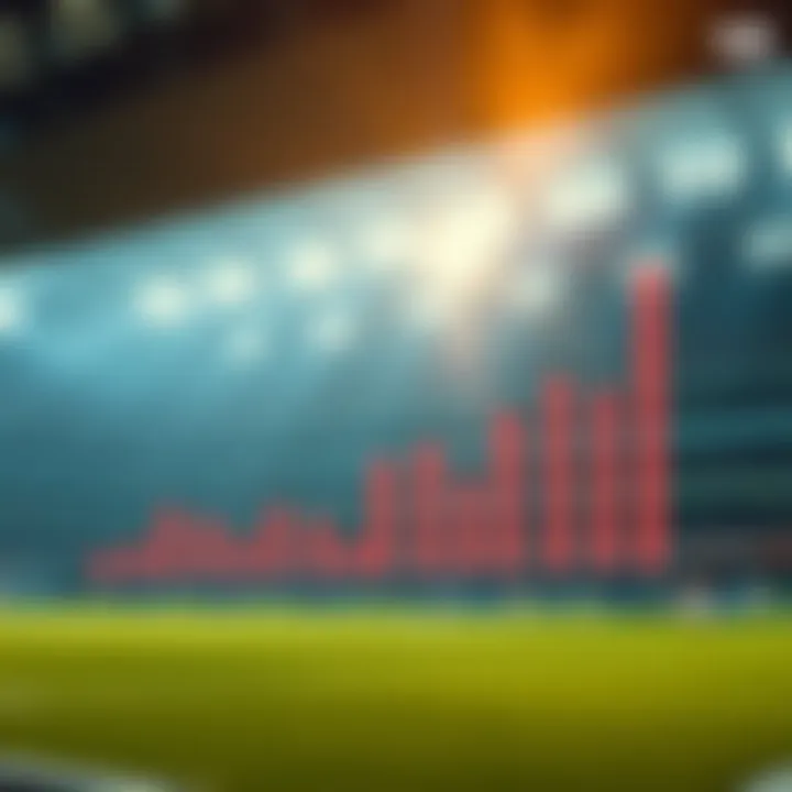 Graph representing statistics of n사다리 user engagement