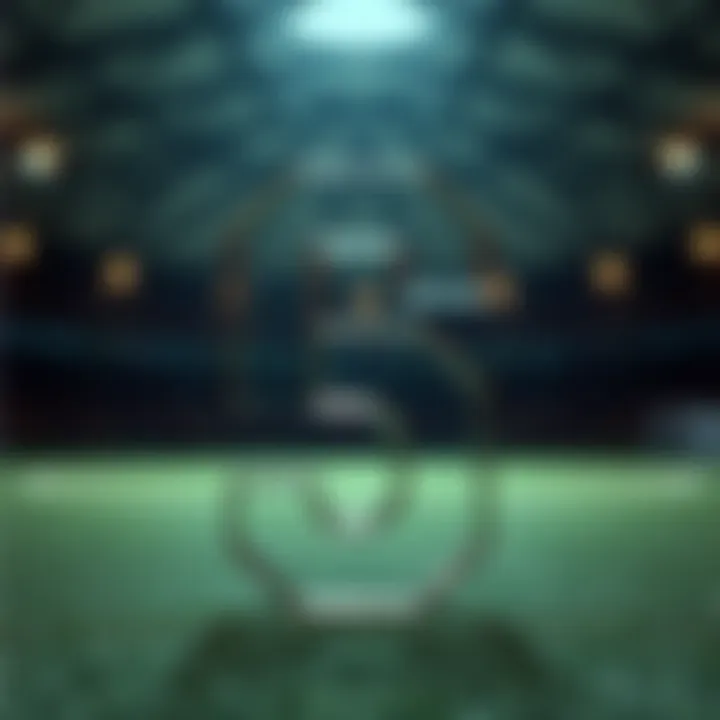 Abstract representation of number selection in betting