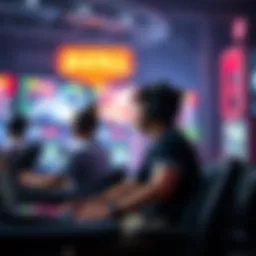 Diverse online gaming platforms showcasing variety