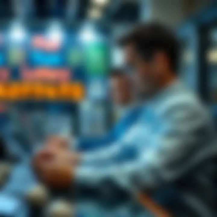 Conceptual representation of online lottery