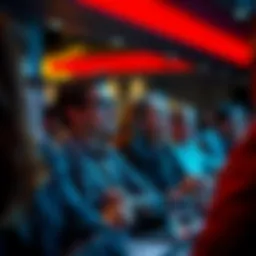 Engaging quiz event with participants actively involved