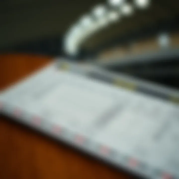 Detailed race card showcasing essential information for bettors