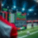 Dynamic betting interface showcasing real-time updates