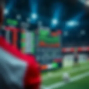 Dynamic betting interface showcasing real-time updates