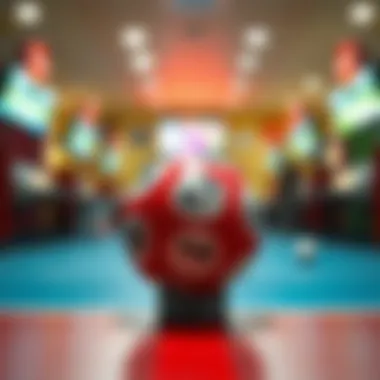 Visual representation of potential risks in lottery refund scenarios