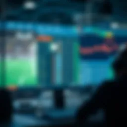 Secure betting platform interface showcasing user-friendly design